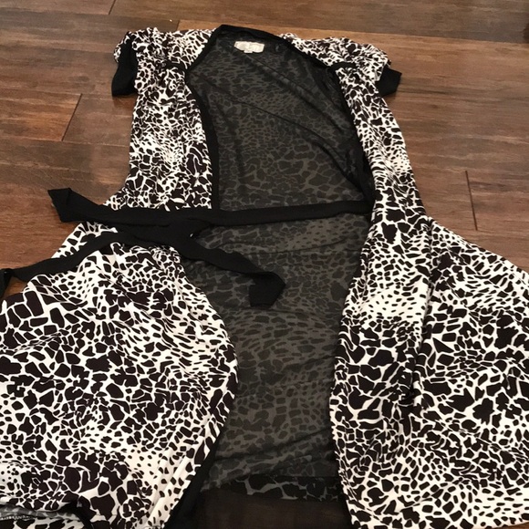 Alberto Makali wrap dress animal print size 2 - Picture 6 of 7